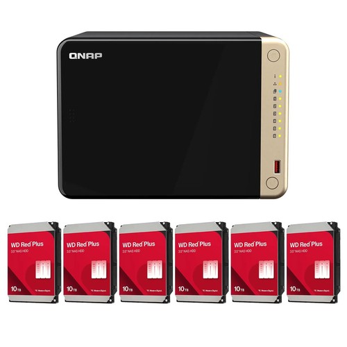 Qnap 664 bay desktop - qnap, ts-664-8g