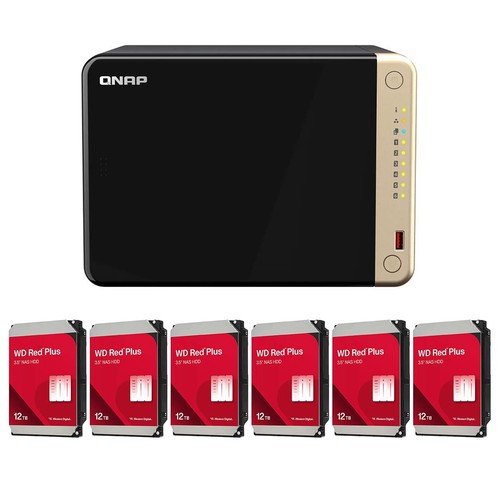 Qnap 664 bay desktop - ts-664-8g,