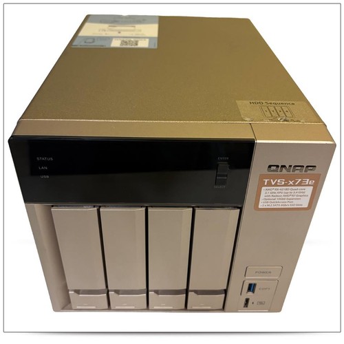 Qnap tvs 473e bay 8gb - 8gb, nas