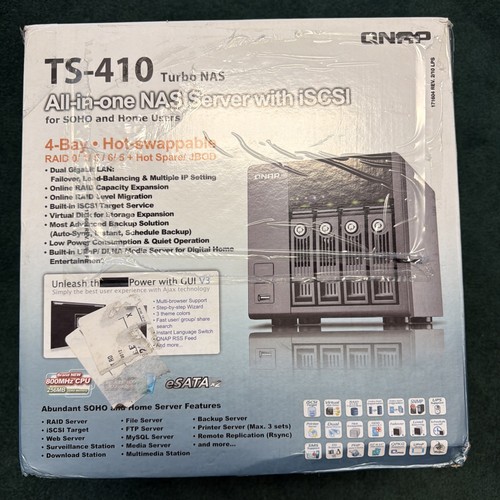 Qnap 410 nas - qnap, working